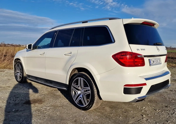 Mercedes-Benz GL cena 159900 przebieg: 167000, rok produkcji 2013 z Wrocław małe 781